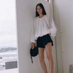 Mango crossbody bag platino in Black - D9