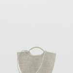 Mango crossbody bag platino in Silver - B
