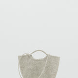 Mango crossbody bag platino in Silver - B