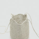 Mango crossbody bag platino in Silver - D3