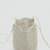 Mango crossbody bag platino in Silver - D3