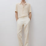 Mango trousers oyster in Off White - D5