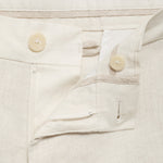 Mango trousers oyster in Off White - D8