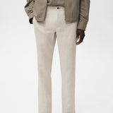 Mango trousers oyster in Raw