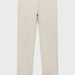 Mango trousers oyster in Raw - B