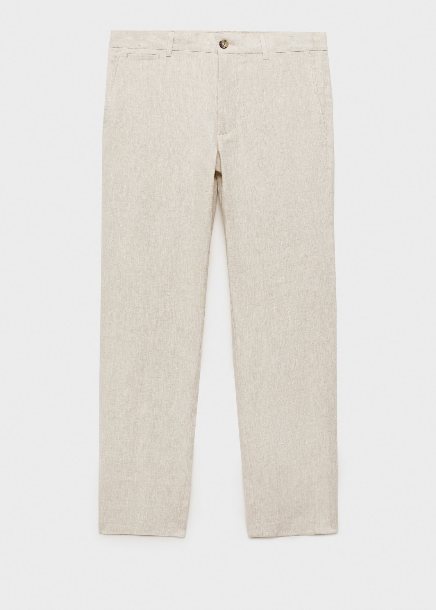 Mango trousers oyster in Raw - B