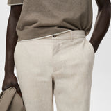 Mango trousers oyster in Raw - D1