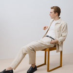 Mango trousers oyster in Raw - D5