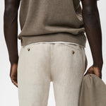 Mango trousers oyster in Raw - D6