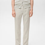 Mango trousers oyster in Sand
