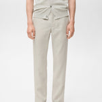 Mango trousers oyster in Sand