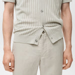 Mango trousers oyster in Sand - D1