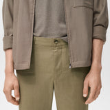 Mango trousers oyster in Khaki - D1