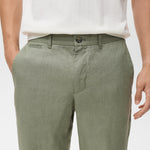 Mango trousers oyster in Green - D1