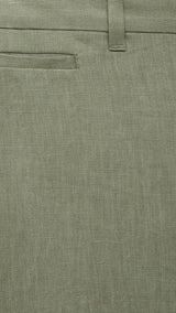 Mango trousers oyster in Green - D8