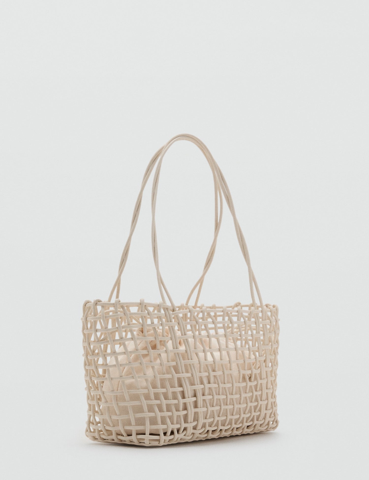Mango totes bag espa in Off White