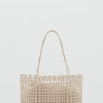 Mango totes bag espa in Off White - B