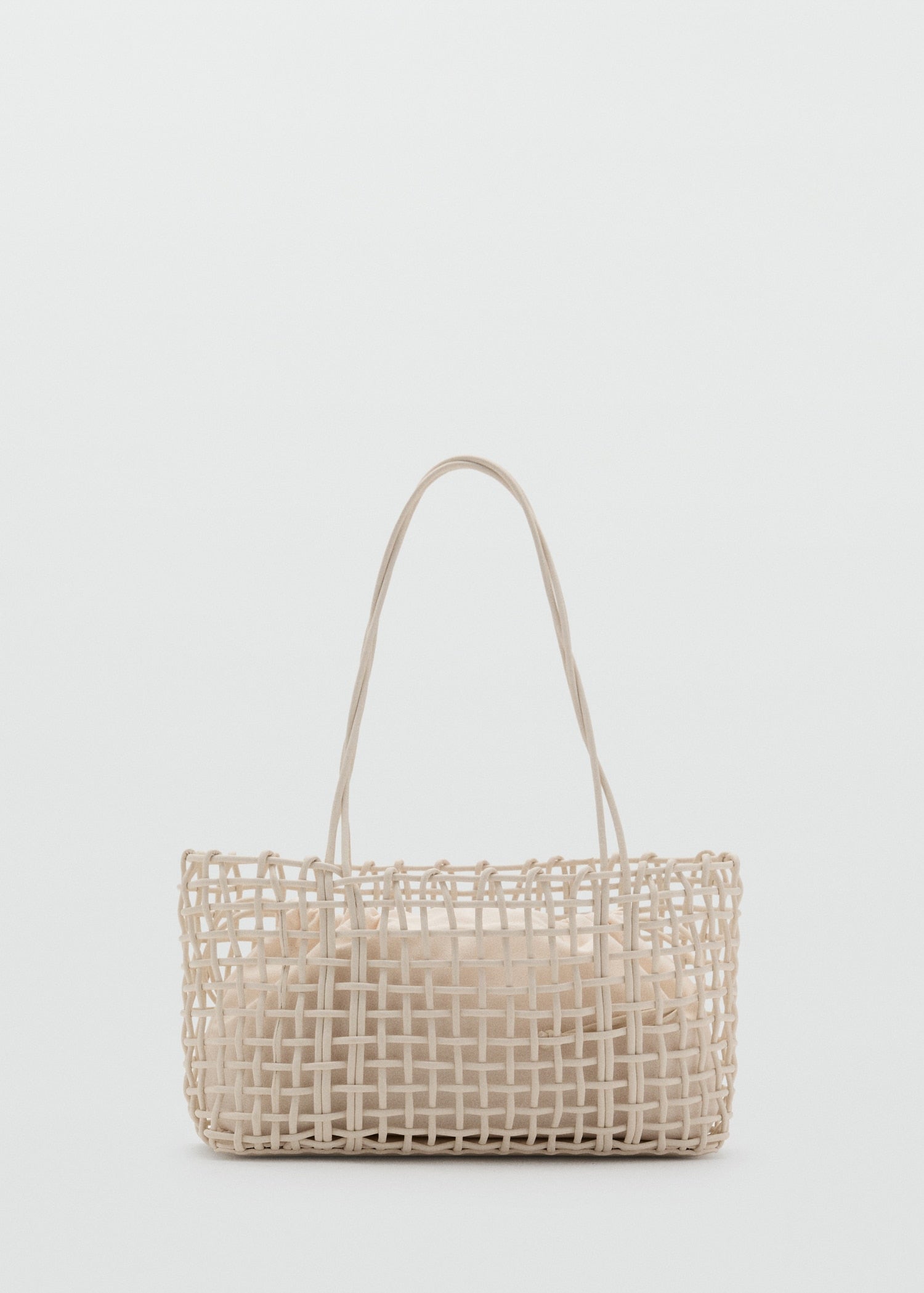 Mango totes bag espa in Off White - B