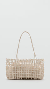 Mango totes bag espa in Off White - B