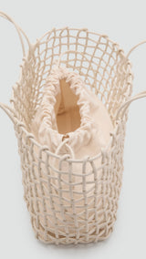 Mango totes bag espa in Off White - D1