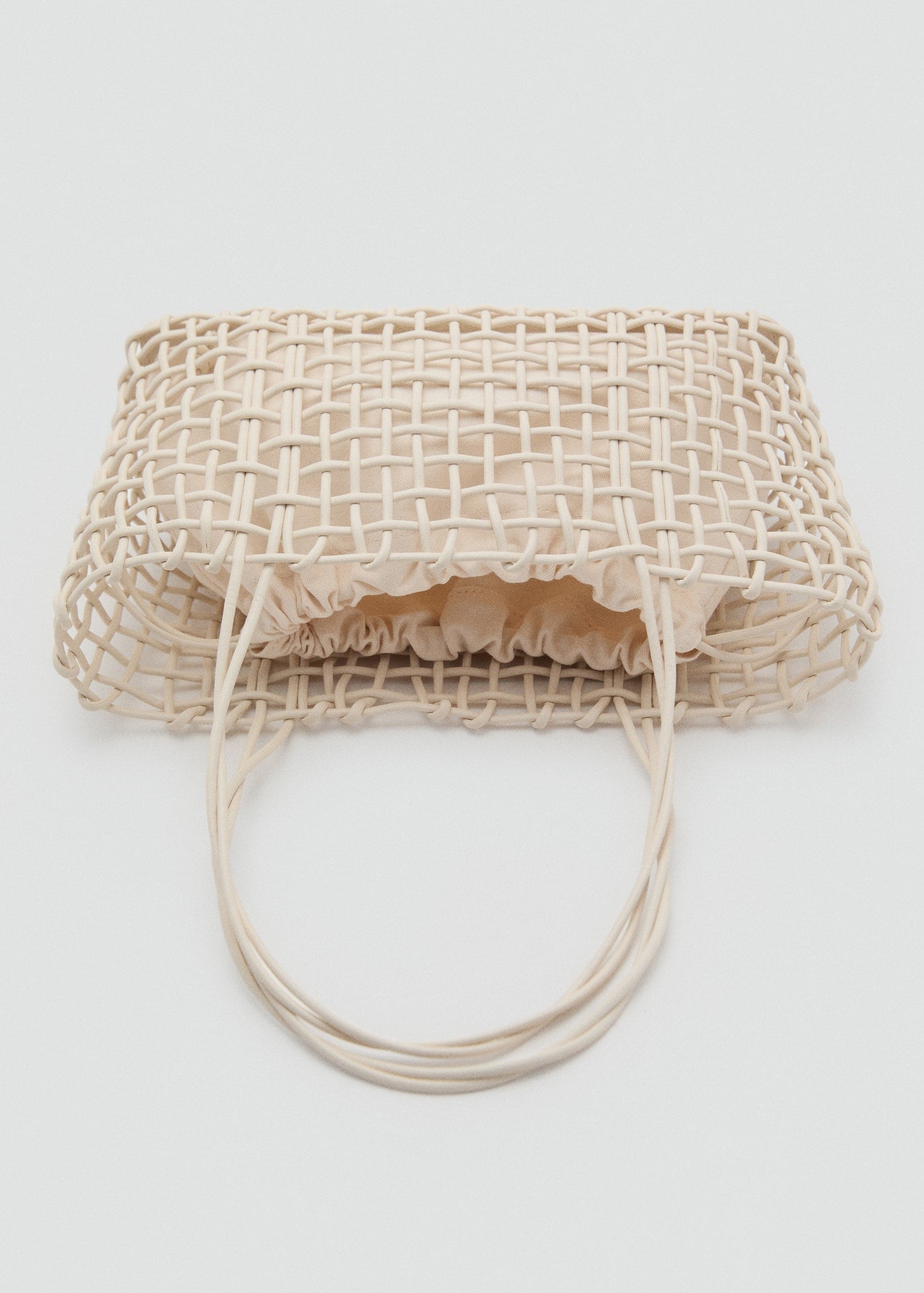 Mango totes bag espa in Off White - D2