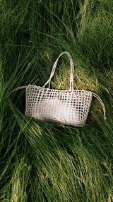 Mango totes bag espa in Off White - D9