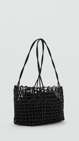 Mango totes bag espa in Black