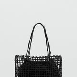 Mango totes bag espa in Black - B