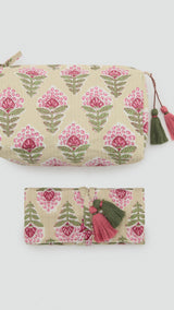 Mango cosmetic bag loto in Apple - D3