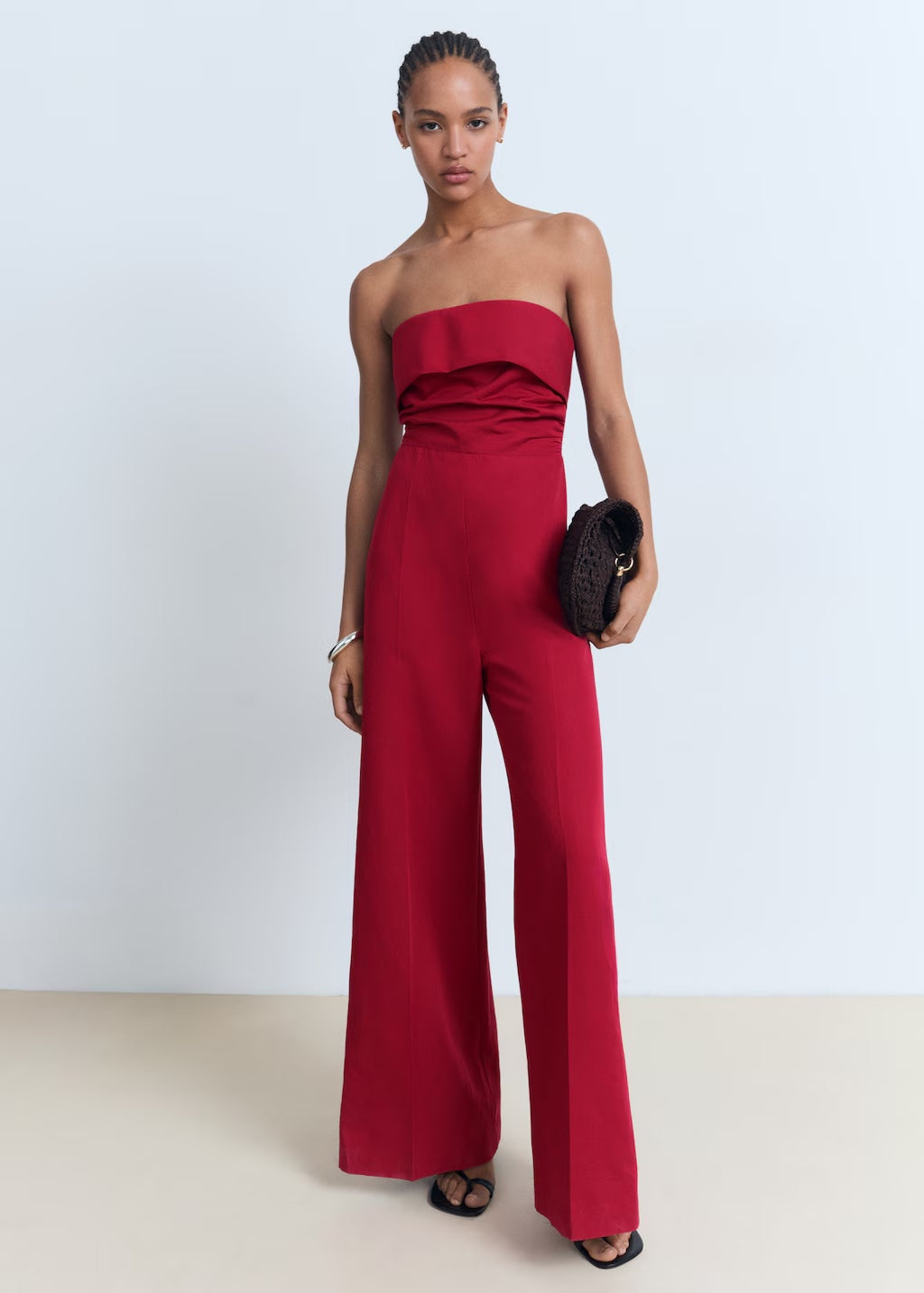 Mango jumpsuit sinsun in Paprika - 99999999_01