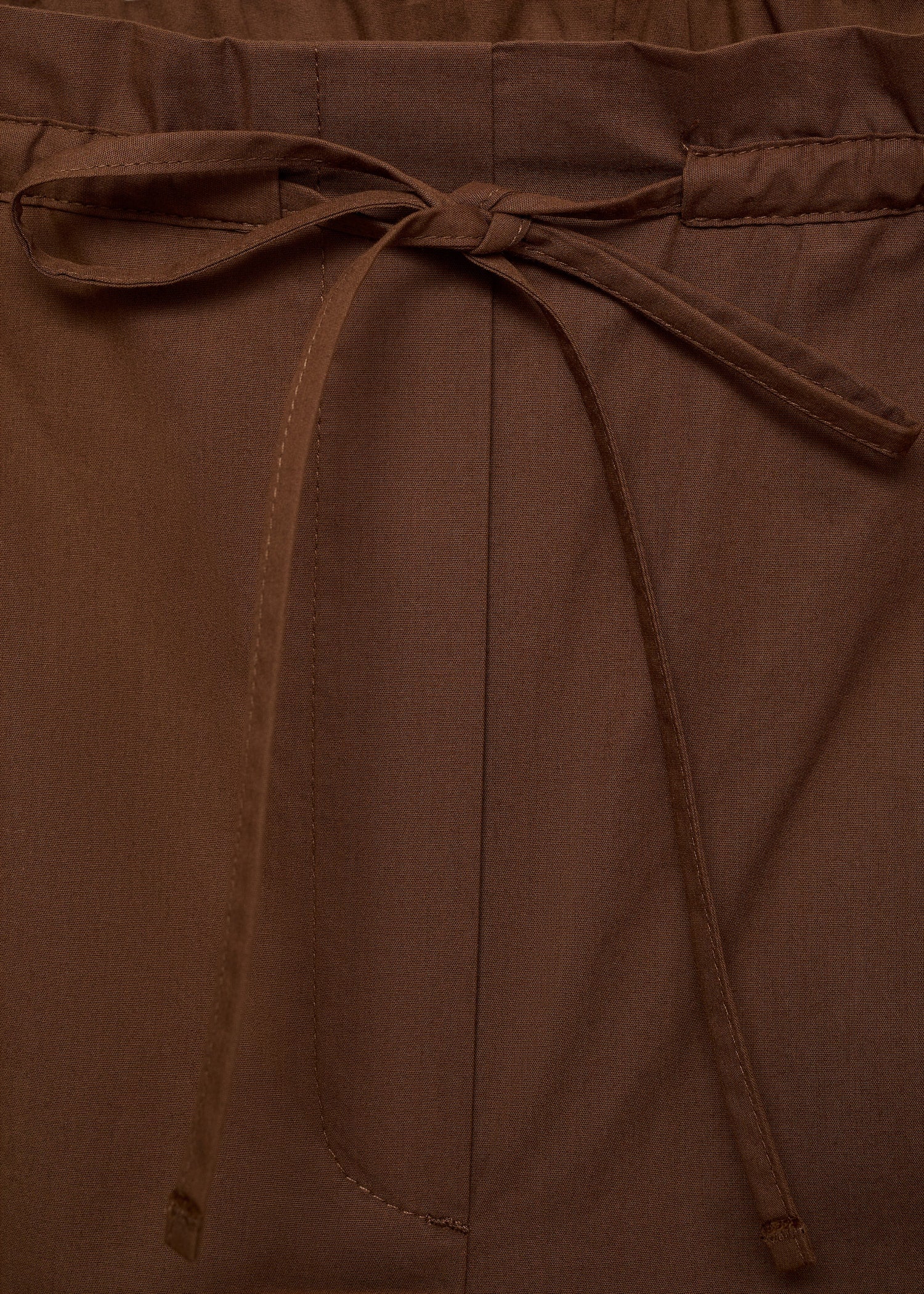 Mango trousers lupe in Brown - D0