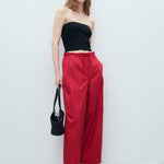 Mango trousers lupe in Red - 99999999_01