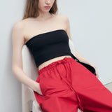 Mango trousers lupe in Red - D2