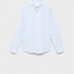 Mango shirt oxfordr in Sky Blue - B