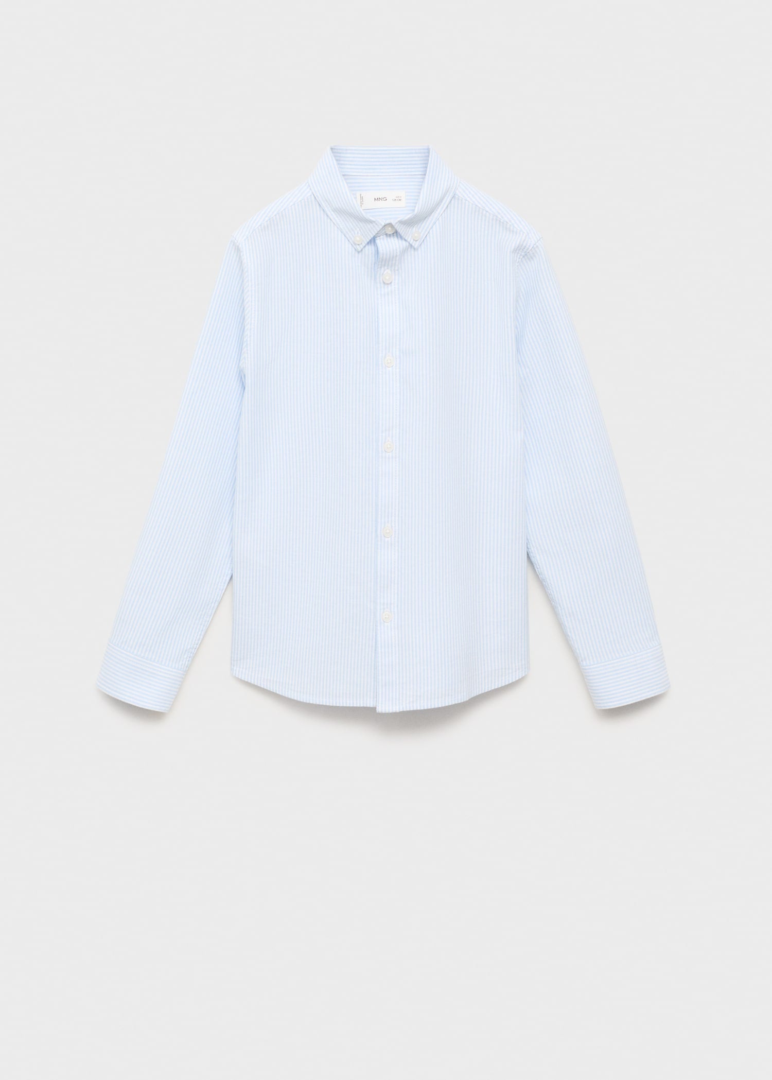 Mango shirt oxfordr in Sky Blue - B