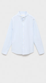 Mango shirt oxfordr in Sky Blue - B