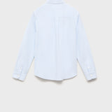 Mango shirt oxfordr in Sky Blue - R