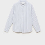 Mango shirt oxfordr in Indigo - B