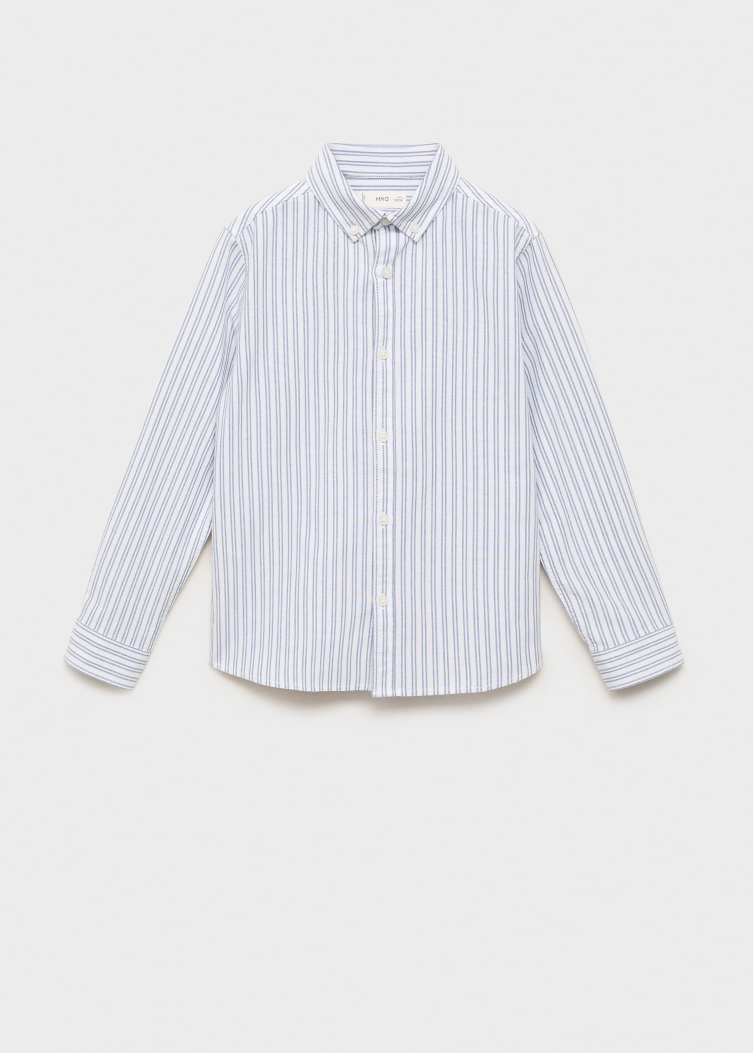 Mango shirt oxfordr in Indigo - B