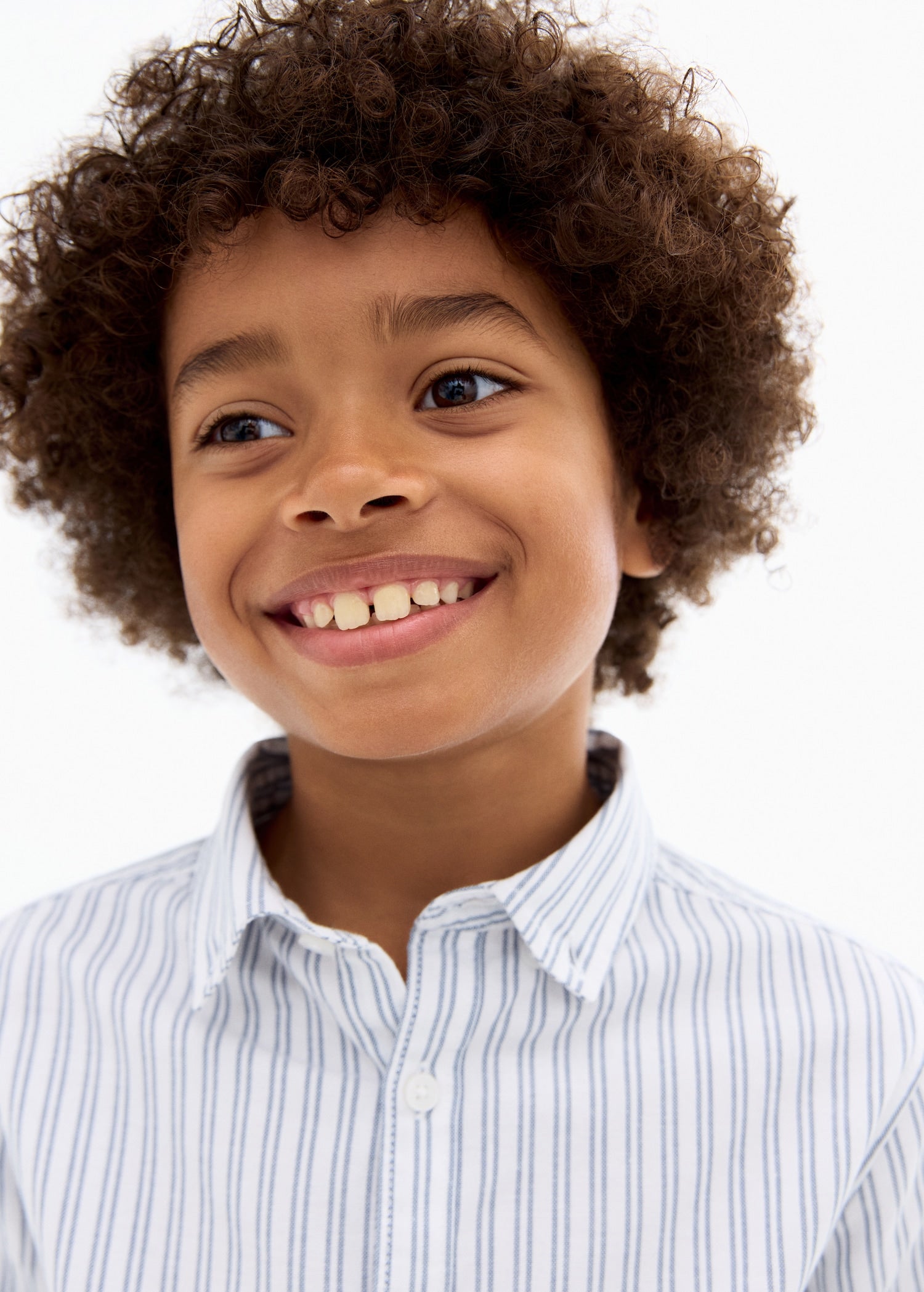 Mango shirt oxfordr in Indigo - D1