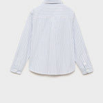 Mango shirt oxfordr in Indigo - R