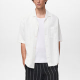 Mango shirt banarea in Off White
