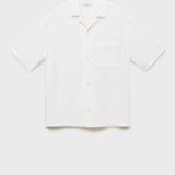 Mango shirt banarea in Off White - B