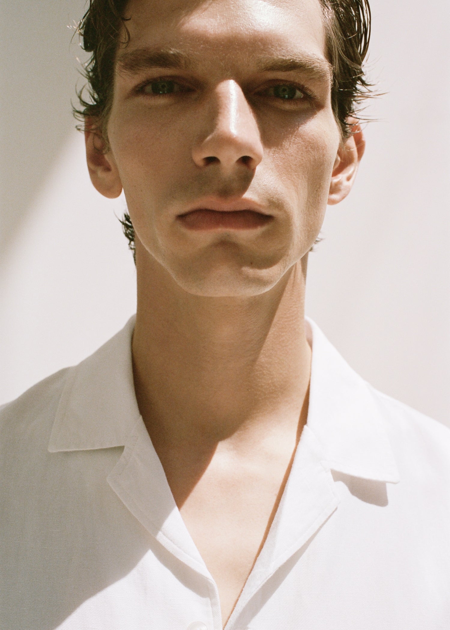 Mango shirt banarea in Off White - D5