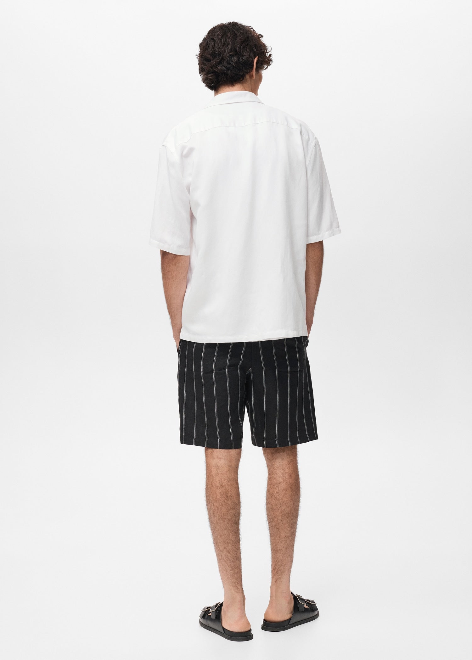 Mango shirt banarea in Off White - R
