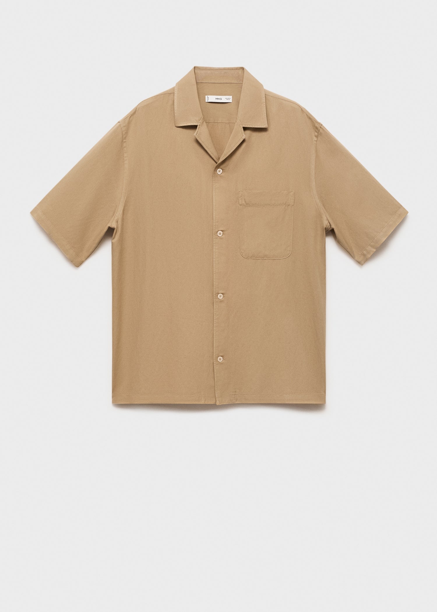 Mango shirt banarea in Beige - B