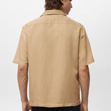 Mango shirt banarea in Beige - R