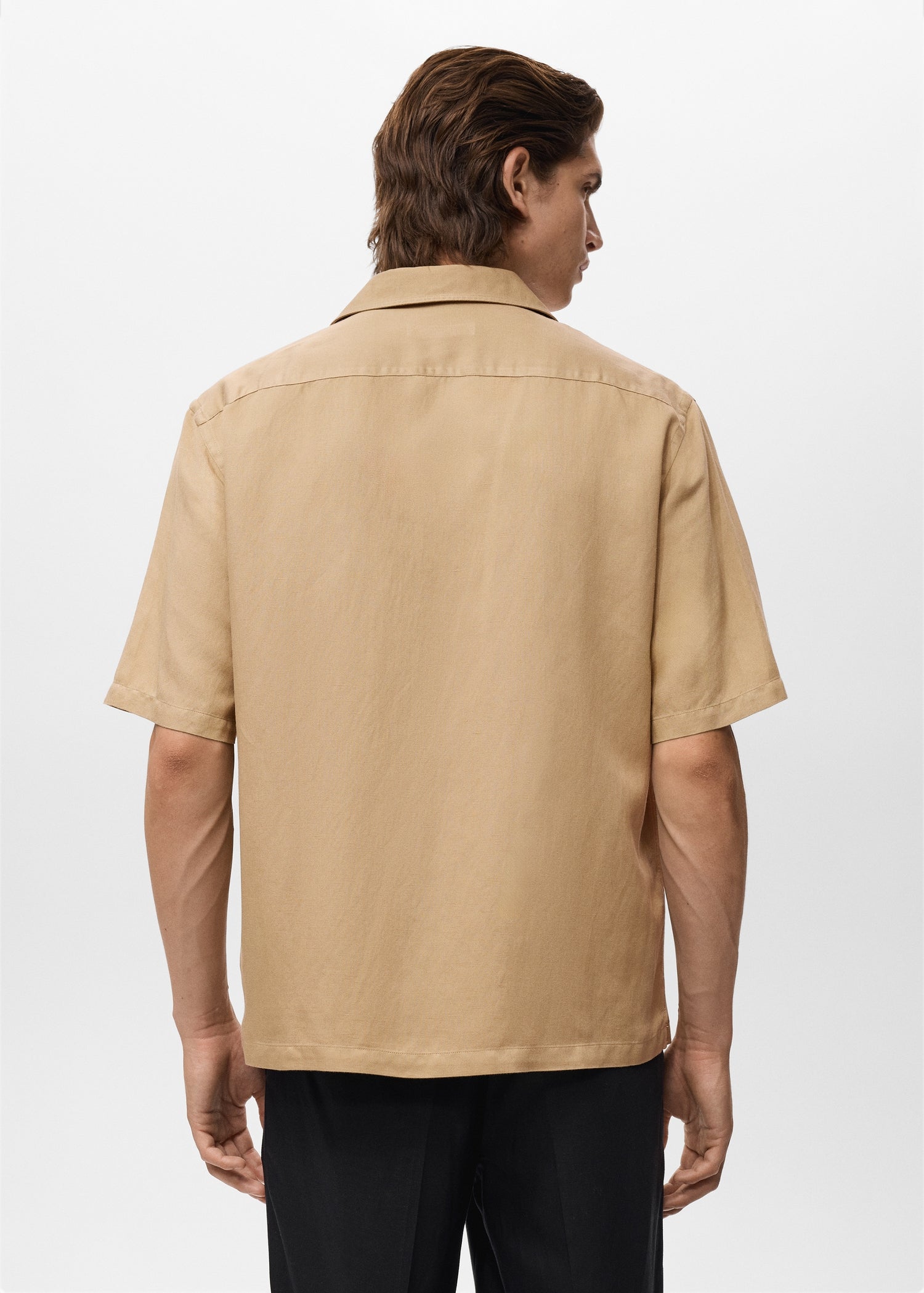 Mango shirt banarea in Beige - R