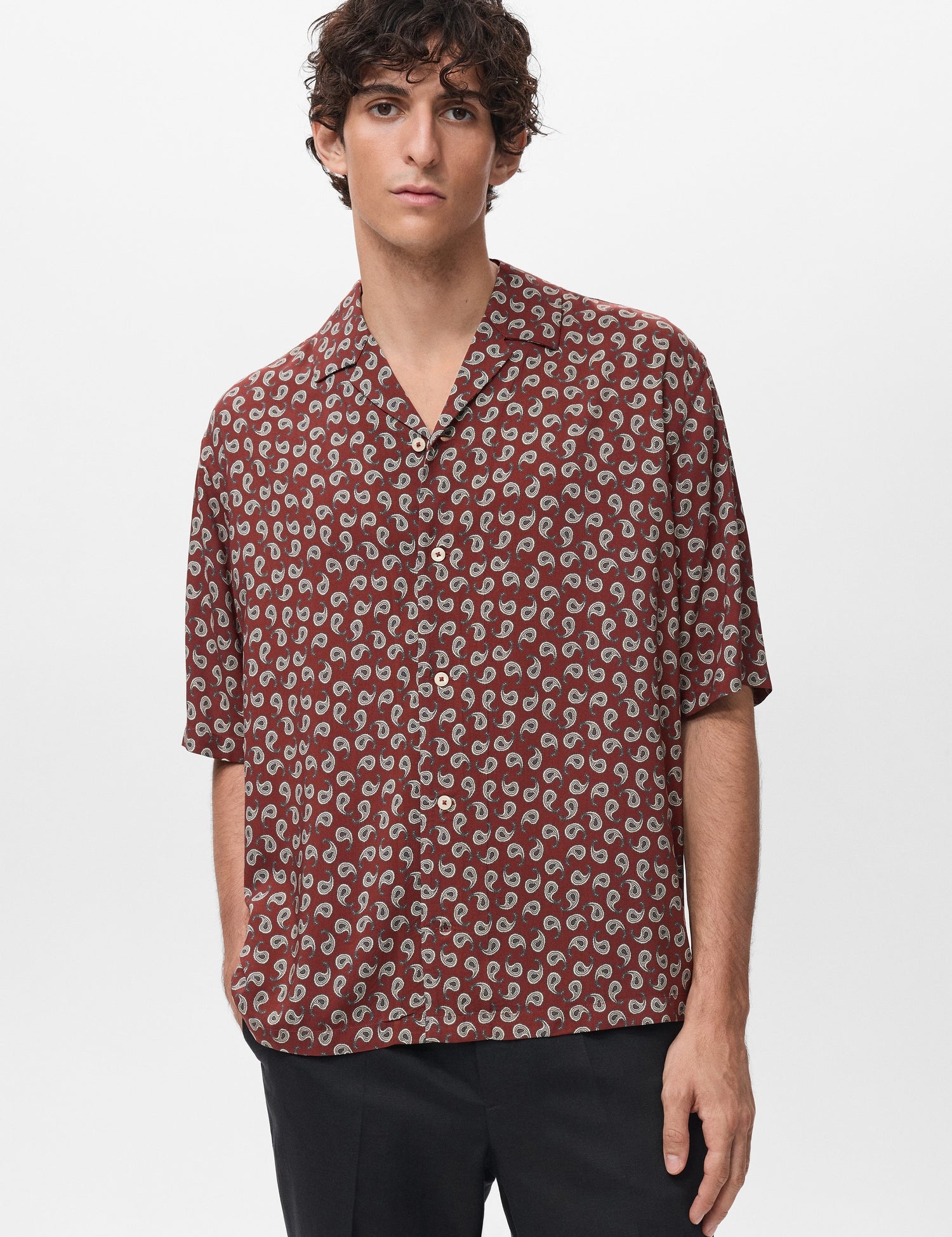 Mango shirt chill in Cherry