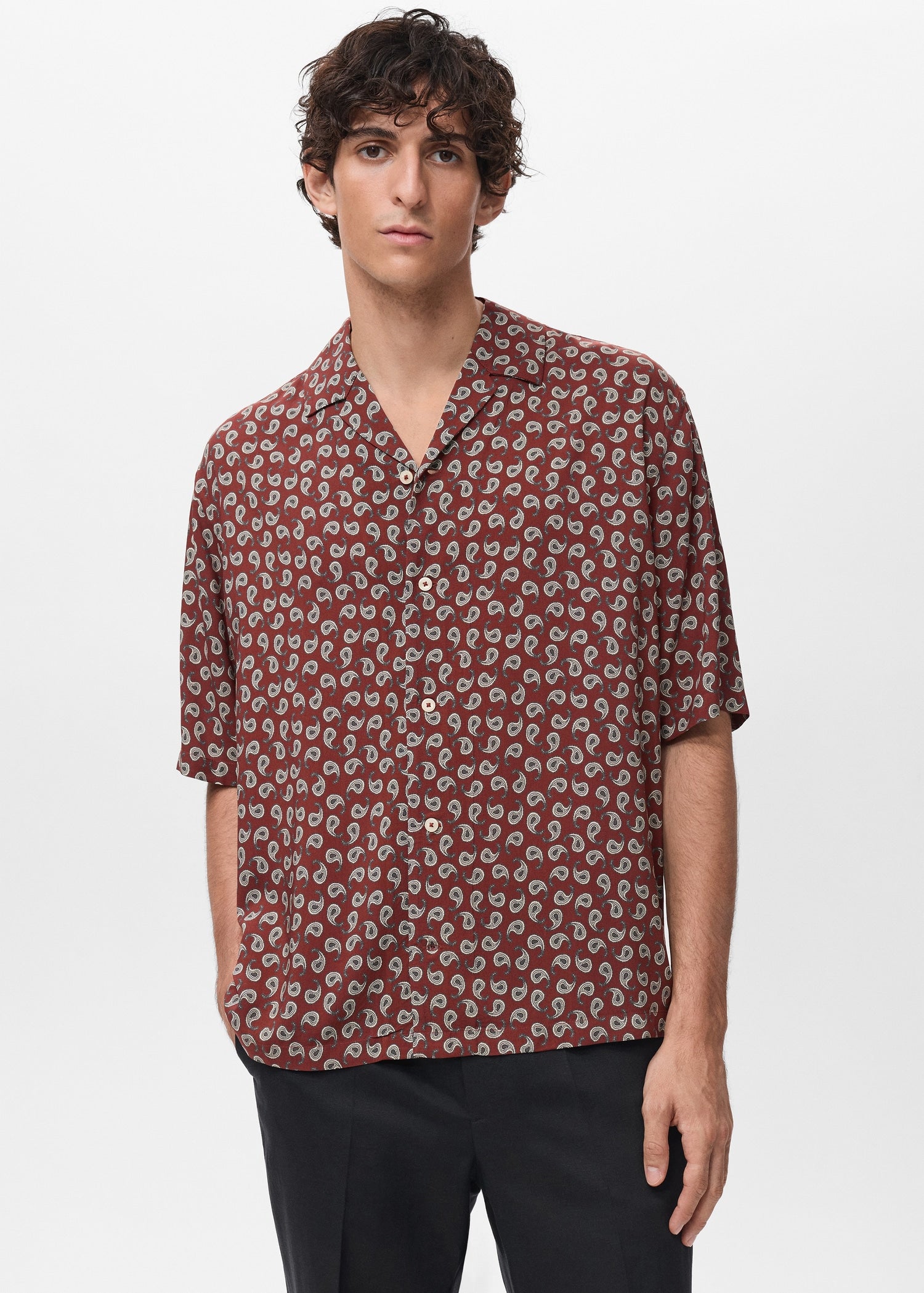 Mango shirt chill in Cherry